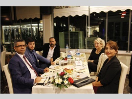 Avukatlar Günü etkinlikleri kapsamında, Anamur'da meslektaşlarımız kokteylde buluştular.