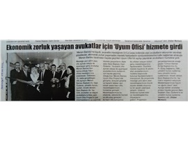 Mersin Barosu Uyum Ofisi hizmete girdi