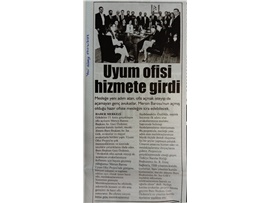 Mersin Barosu Uyum Ofisi hizmete girdi