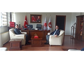 SİLİFKE CUMHURİYET BAŞSAVCISI SELMAN ESKİLER’E ZİYARET