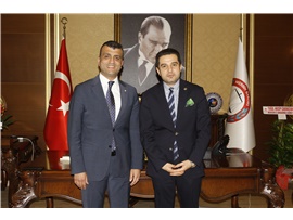 CHP MERSİN MİLLETVEKİLİ A.ADAYI AV. AHMET DOĞUŞ CANTÜRK'TEN ZİYARET