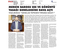 Görüntü ve Ses Kaydı Yasağına Dava Açıldı