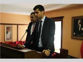 BAROMUZDA YEMİN TÖRENİ YAPILDI
