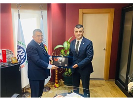 MERSİN TİCARET BORSASI'NA ZİYARET