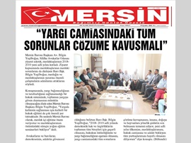 BASINDA BAROMUZ (Baro Başkanımızdan Silifke Avukatlar Odası'na Ziyaret)