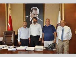 ESOB BAŞKANI DİNÇER’DEN BARO BAŞKANIMIZ BİLGİN YEŞİLBOĞAZ’A ZİYARET