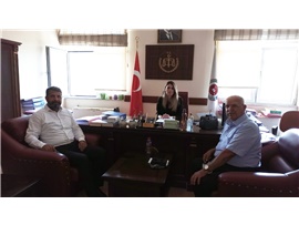 BAŞKANIMIZ YEŞİLBOĞAZ’DAN, MUT CUMHURİYET BAŞSAVCISI YILMAZ’A ZİYARET