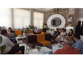 BAŞKANIMIZ AV. BİLGİN YEŞİLBOĞAZ, MUT BARO ODASINI ZİYARET ETTİ
