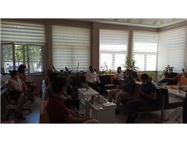 BAŞKANIMIZ AV. BİLGİN YEŞİLBOĞAZ, MUT BARO ODASINI ZİYARET ETTİ