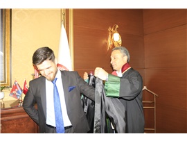 ADALETİN YENİ NEFERLERİ CÜBBE GİYDİ