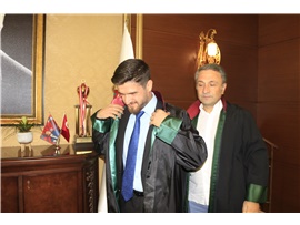 ADALETİN YENİ NEFERLERİ CÜBBE GİYDİ