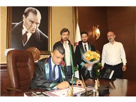ADALETİN YENİ NEFERLERİ CÜBBE GİYDİ