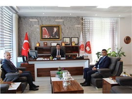 BARO BAŞKANIMIZ ÖZDEMİR’DEN, ERDEMLİ C. BAŞSAVCISI ÖZKAN’A İADE-İ ZİYARET