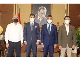 SİLİFKE CUMHURİYET BAŞSAVCISI ÖZGENÇ’TEN, BARO BAŞKANIMIZ ÖZDEMİR’E ZİYARET
