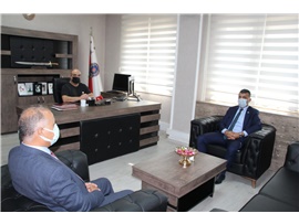 BAŞKANIMIZ ÖZDEMİR’DEN ERDEMLİ İLÇE EMNİYET MÜDÜRÜ BAŞOL’A ZİYARET