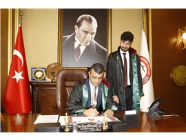 9 STAJYER AVUKATIMIZ CÜBBE GİYDİ