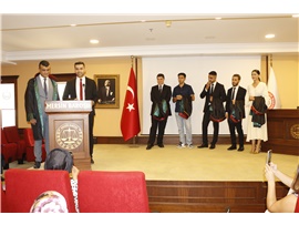 9 STAJYER AVUKATIMIZ CÜBBE GİYDİ