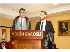 9 STAJYER AVUKATIMIZ CÜBBE GİYDİ