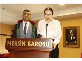 9 STAJYER AVUKATIMIZ CÜBBE GİYDİ