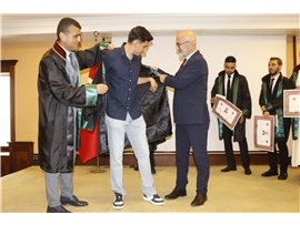 9 STAJYER AVUKATIMIZ CÜBBE GİYDİ