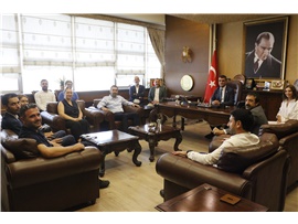 AK PARTİ MERSİN İL YÖNETİMİNDEN ZİYARET