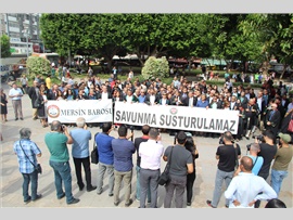 BAROMUZ AV. ÖMER KAVİLİ’NİN TUTUKLANMASINI VE DARP EDİLMESİNİ PROTESTO ETTİ