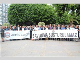 BAROMUZ AV. ÖMER KAVİLİ’NİN TUTUKLANMASINI VE DARP EDİLMESİNİ PROTESTO ETTİ