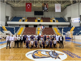 MERSİN BAROSU VE ADANA BAROSU ERKEK BASKETBOL TAKIMLARI HAZIRLIK MAÇI YAPTI