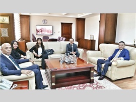 Mersin Emniyet Müdürü Sayın;Mehmet ŞAHNE' yi Ziyaret