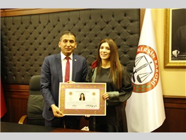 BARO BŞK. AV. ALİ ER: “KATILIMCI BİR BARO İÇİN YOLA ÇIKTIK”