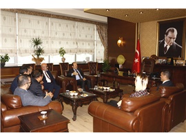 MERSİN VALİMİZ ALİ HAMZA PEHLİVAN’DAN ZİYARET