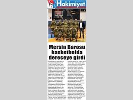 BASINDA BAROMUZ (Basketbol Takımında Kupa Sevinci)