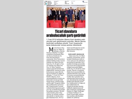 BASINDA BAROMUZ (Ticari Uyuşmazlıklarda Arabuluculuk Semineri Yapıldı)