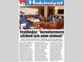 BASINDA BAROMUZ (Başsavcı ve Adalet Bakanlığı Müfettişlerinden Baromuza Ziyaret)