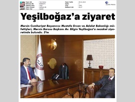 BASINDA BAROMUZ (Başsavcı ve Adalet Bakanlığı Müfettişlerinden Baromuza Ziyaret)