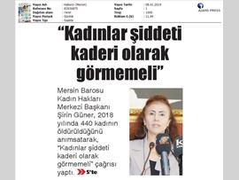 BASINDA BAROMUZ (2018'DE 400 Kadın Öldürüldü)