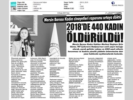 BASINDA BAROMUZ (2018'DE 400 Kadın Öldürüldü)
