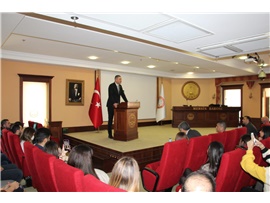 TBB YÖNETİMİNİ BAROMUZUN ETKİNLİKLERİNDE AĞIRLADIK