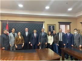 TBB YÖNETİMİNİ BAROMUZUN ETKİNLİKLERİNDE AĞIRLADIK