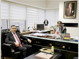 BARO BAŞKANIMIZ VE BAŞKAN YARDIMCIMIZ ARABULUCULUK DAİRE BŞK. ÖZTATAR’I ZİYARET ETTİ