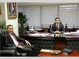 BARO BAŞKANIMIZ VE BAŞKAN YARDIMCIMIZ ADALET BAKANLIĞI’NDA