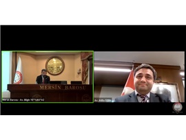 MERSİN BAROSU 2020-2021 STAJ EĞİTİM DÖNEMİ AÇILDI