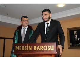 AVUKATLIK MESLEĞİNE İLK ADIMI ATTILAR