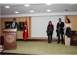 AVUKATLIK MESLEĞİNE İLK ADIMI ATTILAR