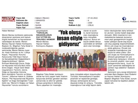 Hayvan Hakları Semineri düzenlendi