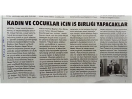 Baromuz ile Mezitli Belediyesi işbirliği protokolü
