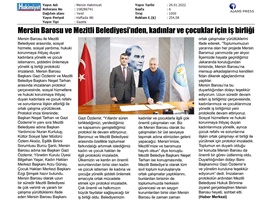 Baromuz ile Mezitli Belediyesi işbirliği protokolü