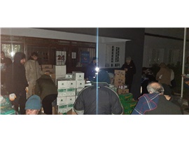 HATAY’DAKİ DEPREMZEDELERE TEMEL İHTİYAÇLAR ULAŞTIRILDI