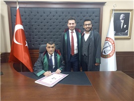 9 STAJYER AVUKATIMIZ, AVUKATLIK RUHSATNAMESİNİ ALDI