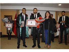9 STAJYER AVUKATIMIZ, AVUKATLIK RUHSATNAMESİNİ ALDI